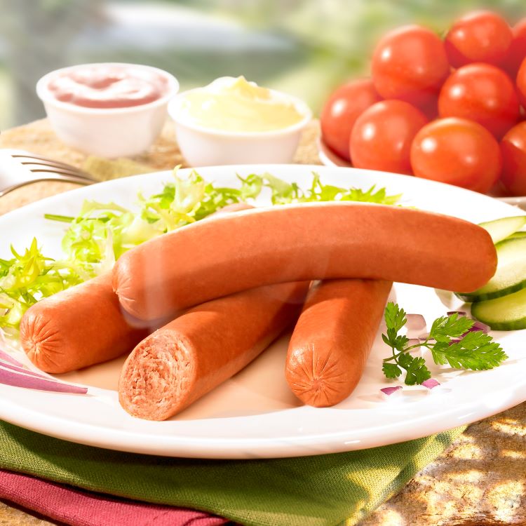 Chicken franks France Poultry